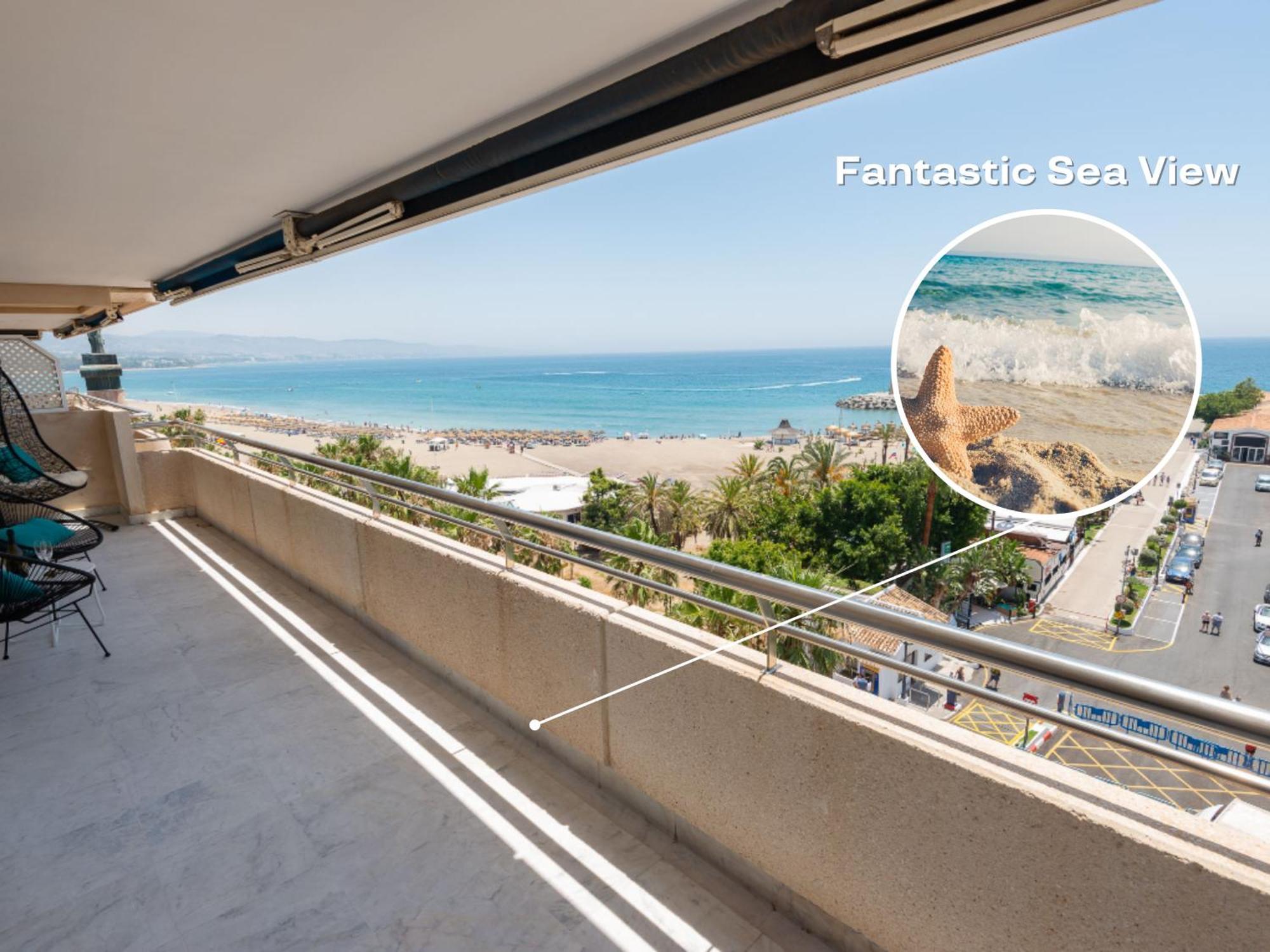 Apartamento Vacation I Puerto Banus Sea Front, View, 24-7 Security, Pool